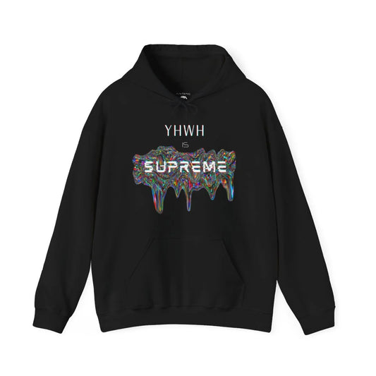 "YHWH is Supreme" Adult Hoodie-10923087950224057107