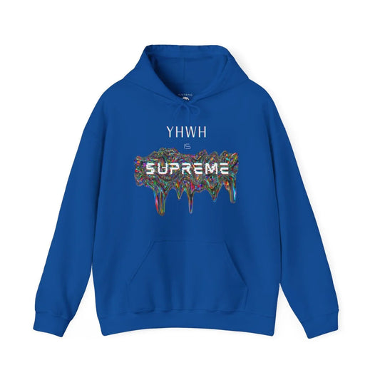 "YHWH is Supreme" Adult Hoodie-10923087950224057107