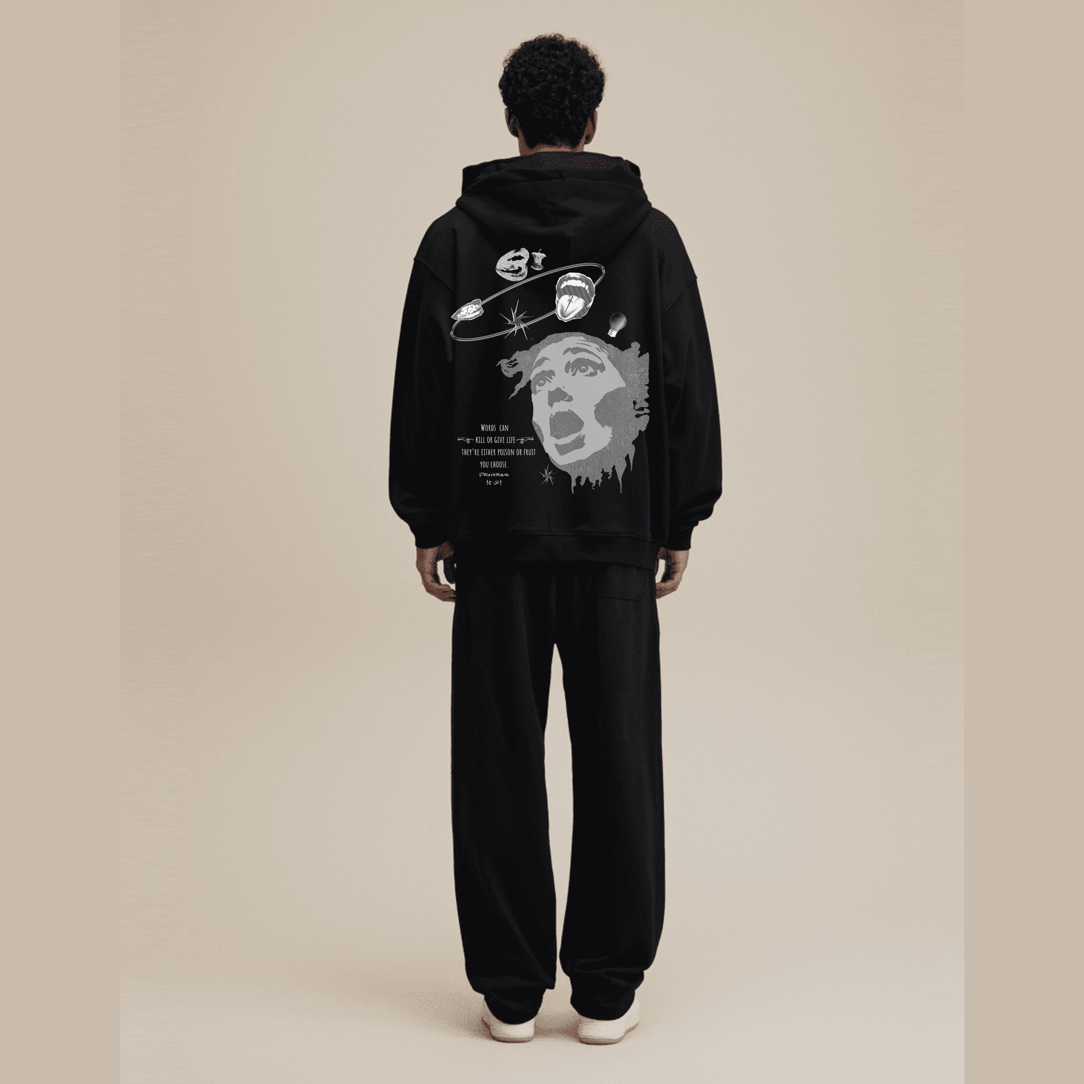 Watch Your Mouth Zip-up Hoodie