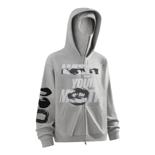 Watch Your Mouth Zip-up Hoodie