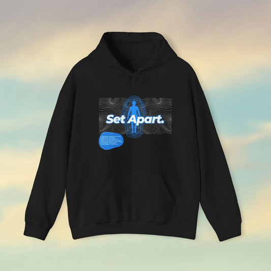 "Set Apart"  Hoodie Printify