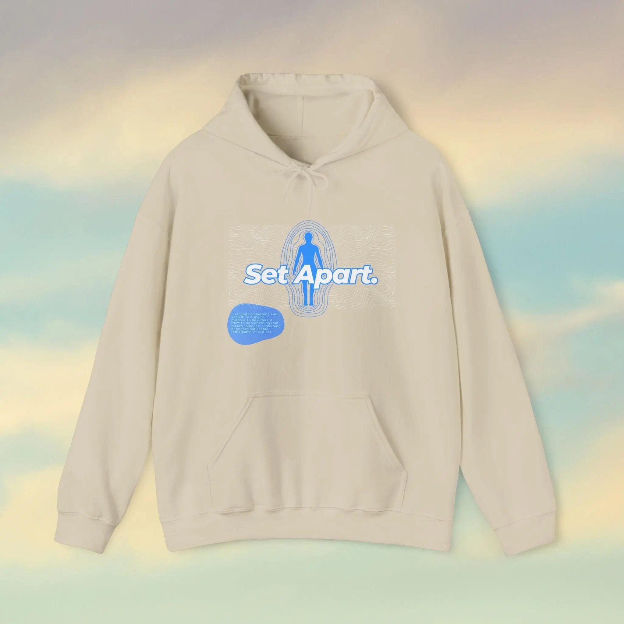"Set Apart"  Hoodie Printify