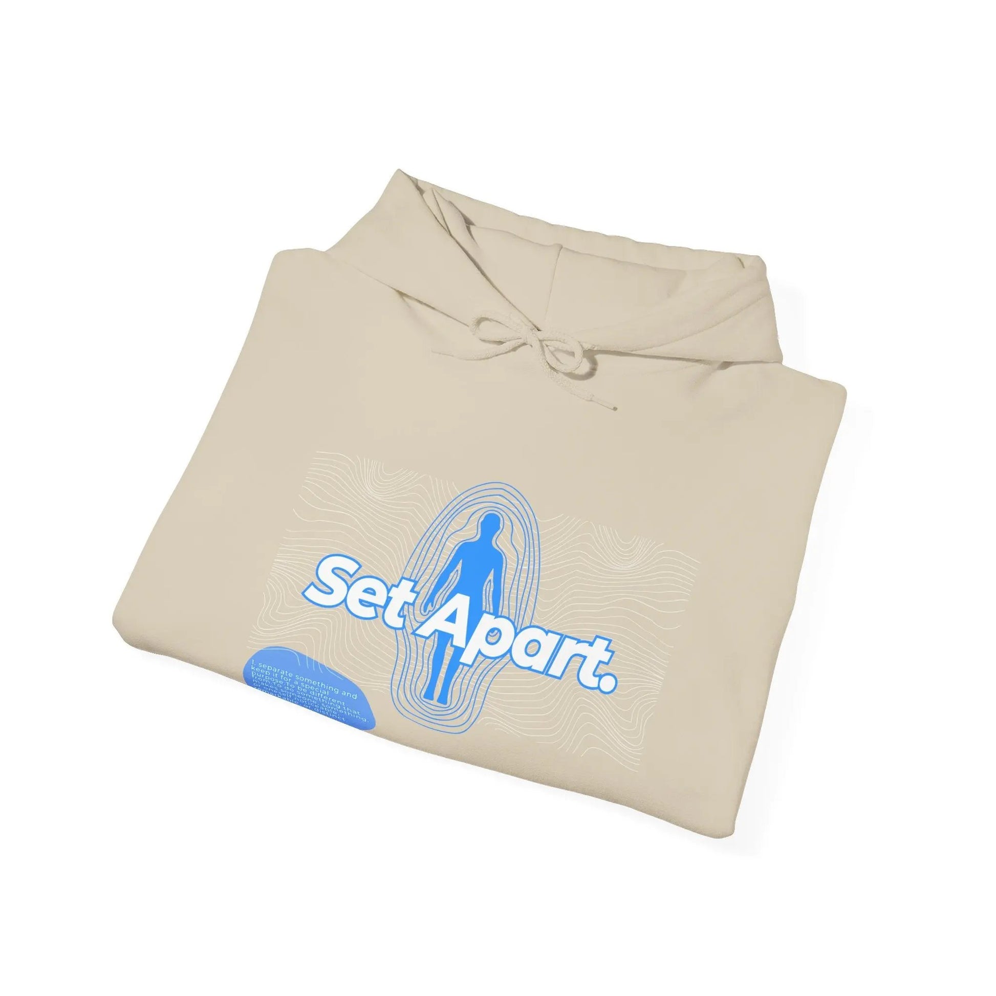 "Set Apart"  Hoodie Printify
