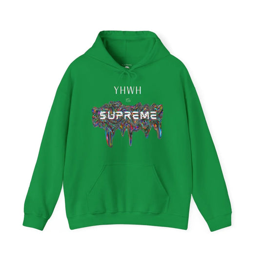 "YHWH is Supreme" Adult Hoodie-10923087950224057107
