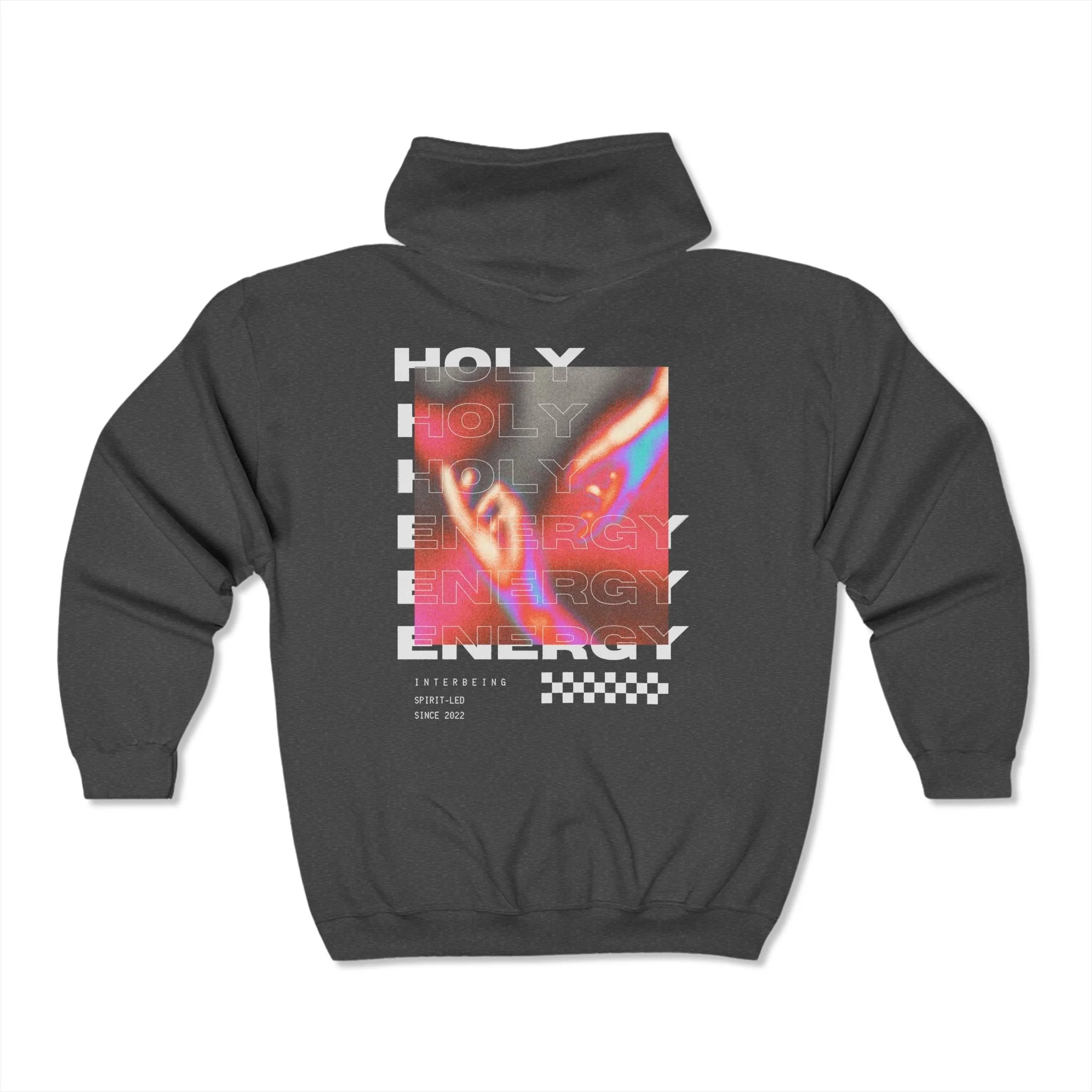 "DIVINELY OCCUPIED" Zip Hoodie-21712017059422787975