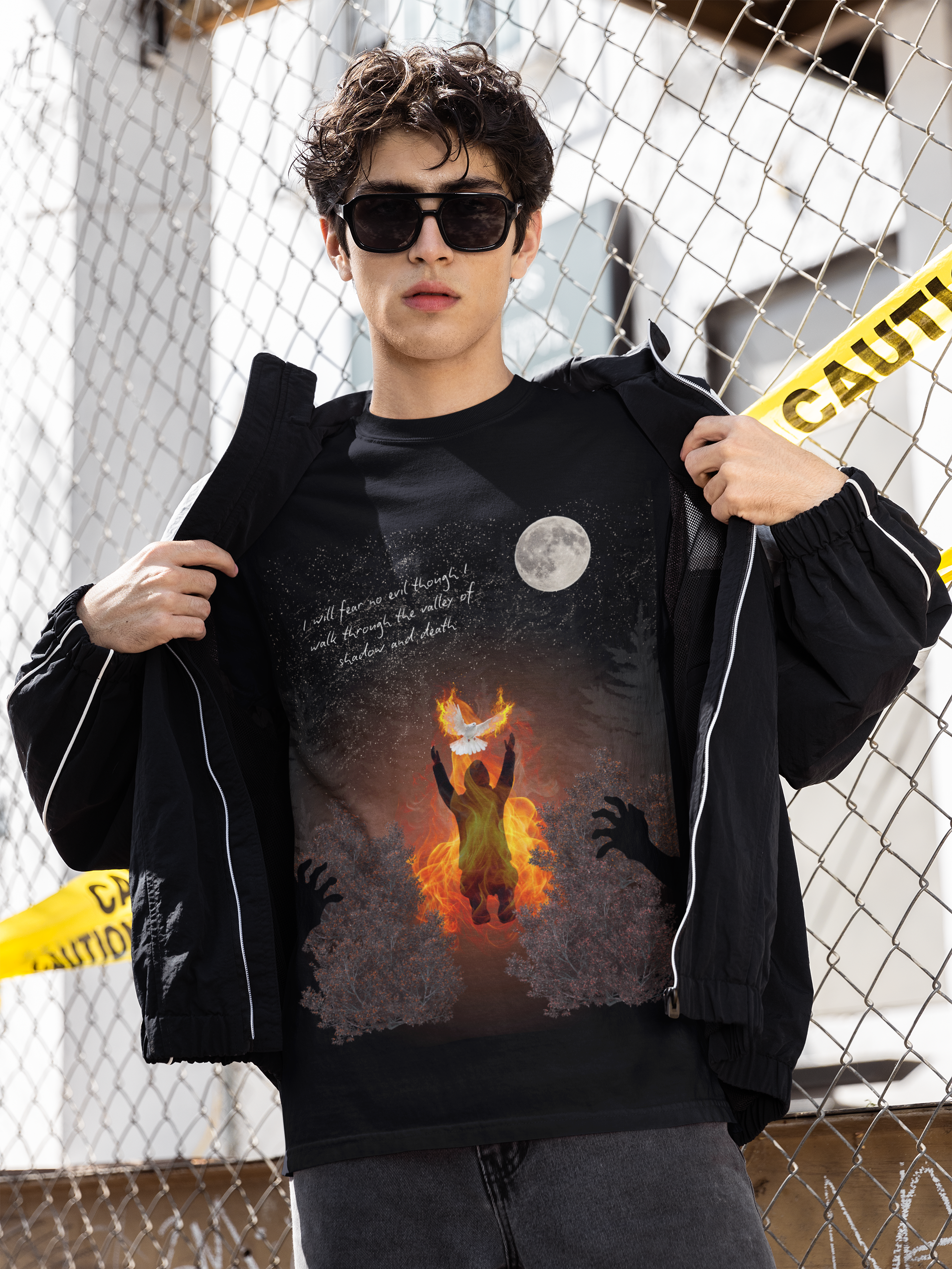 Shadow of Death-Psalm 23 Tee PODpartner